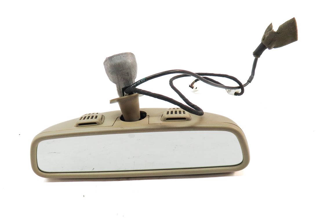 Thumbnail 2: 12-16 MERCEDES GL ML CLASS (W166 X166) AUTODIM HOMELINK REARVIEW MIRROR (Beige)