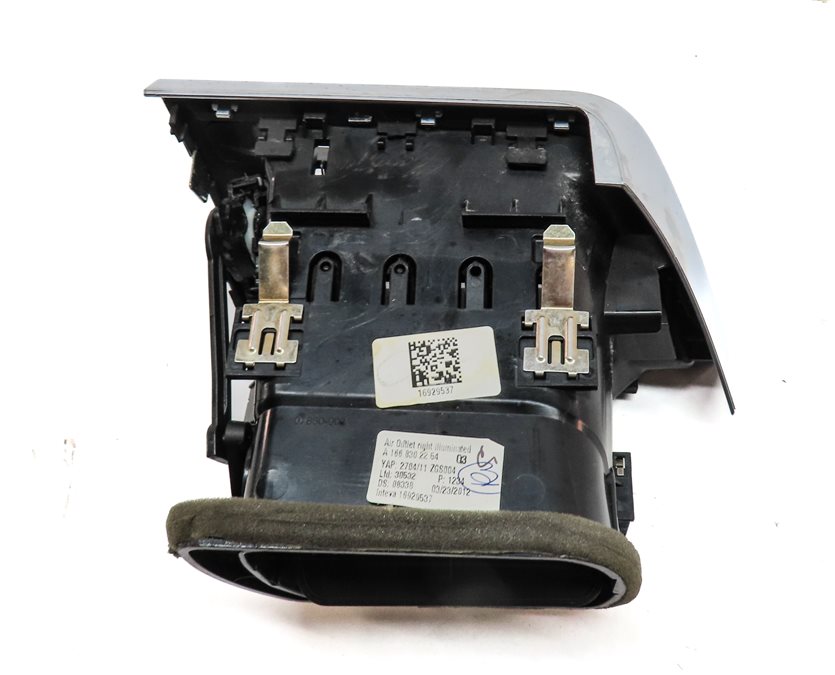 Thumbnail 5: 2012 MERCEDES ML550 (W166) FRONT RIGHT PASSENGER DASH HEAT AIR AC VENT (Black)