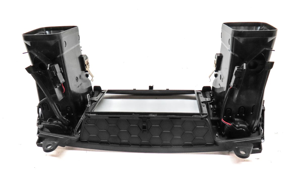 Thumbnail 5: 12 MERCEDES ML550 (W166) FRONT CENTER MEDIA SCREEN TRIM HEAT AIR AC VENT (Black)