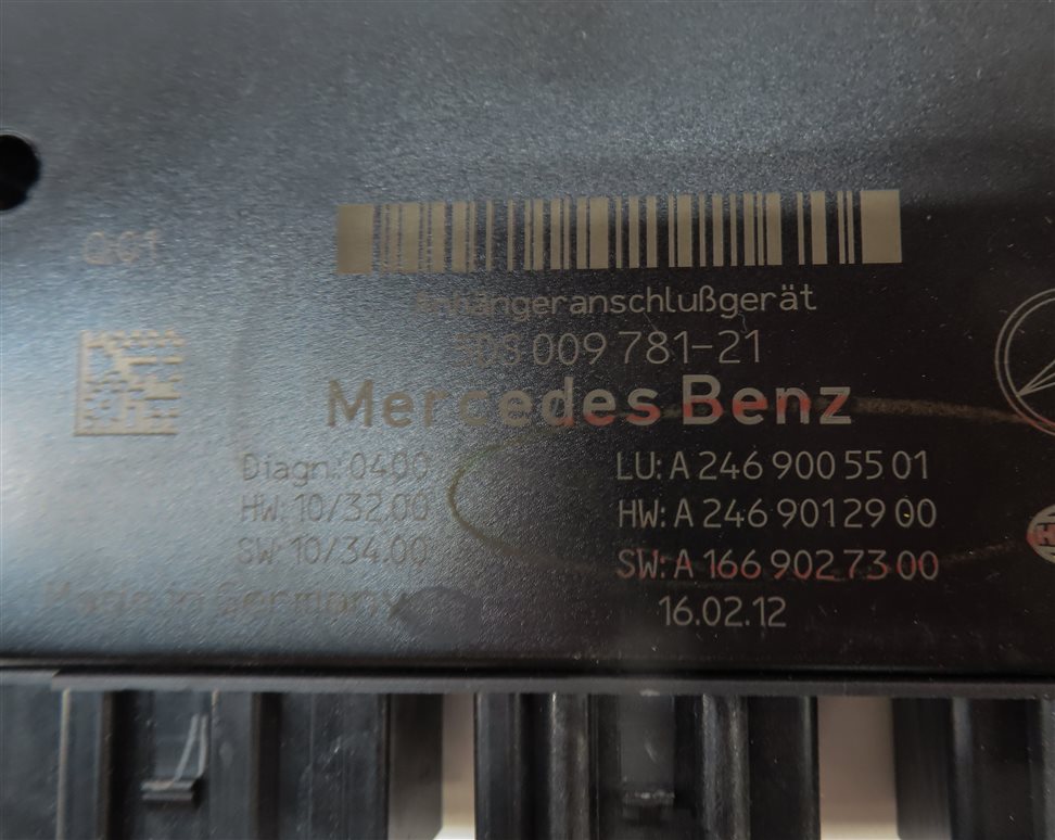 Thumbnail 4: 12-17 MERCEDES B250 G550 GL350 GL550 ML350 ML550 (W166 W246 X166) TOWING MODULE