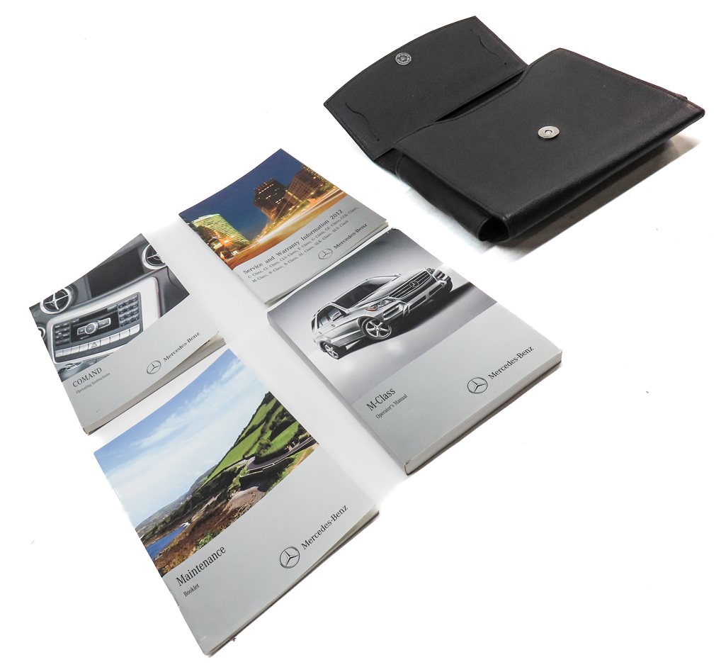 Thumbnail 3: 2012 MERCEDES ML550 (W166) 4.6L (278.928) OWNER'S MANUAL BOOKLET SET w/ CASE
