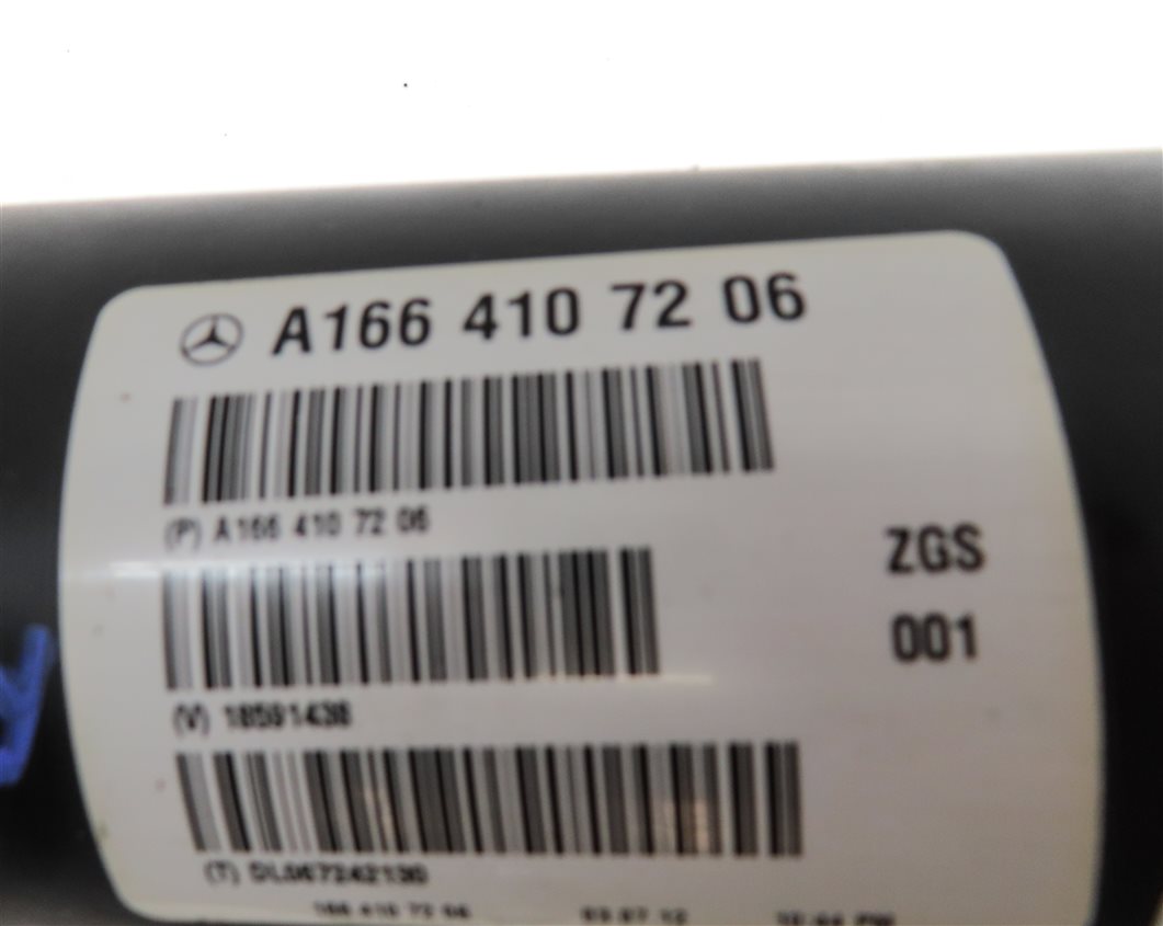 Thumbnail 6: 2012-2013 MERCEDES ML550 (W166) 4.6L TURBO REAR DRIVESHAFT (w/o OFFROAD PACKAGE)