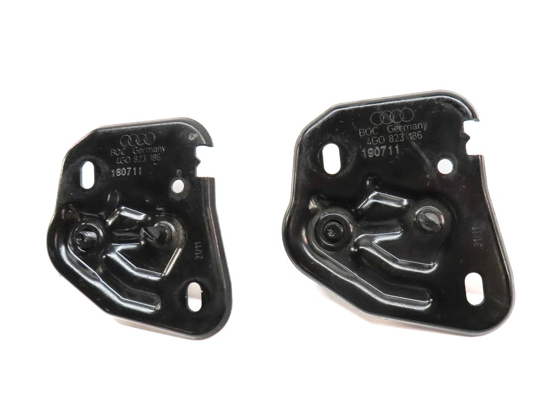 Thumbnail 5: 2012 AUDI A6 (C7) FRONT HOOD BONNET LID SAFETY CATCH LATCH RELEASE HANDLE SET/3