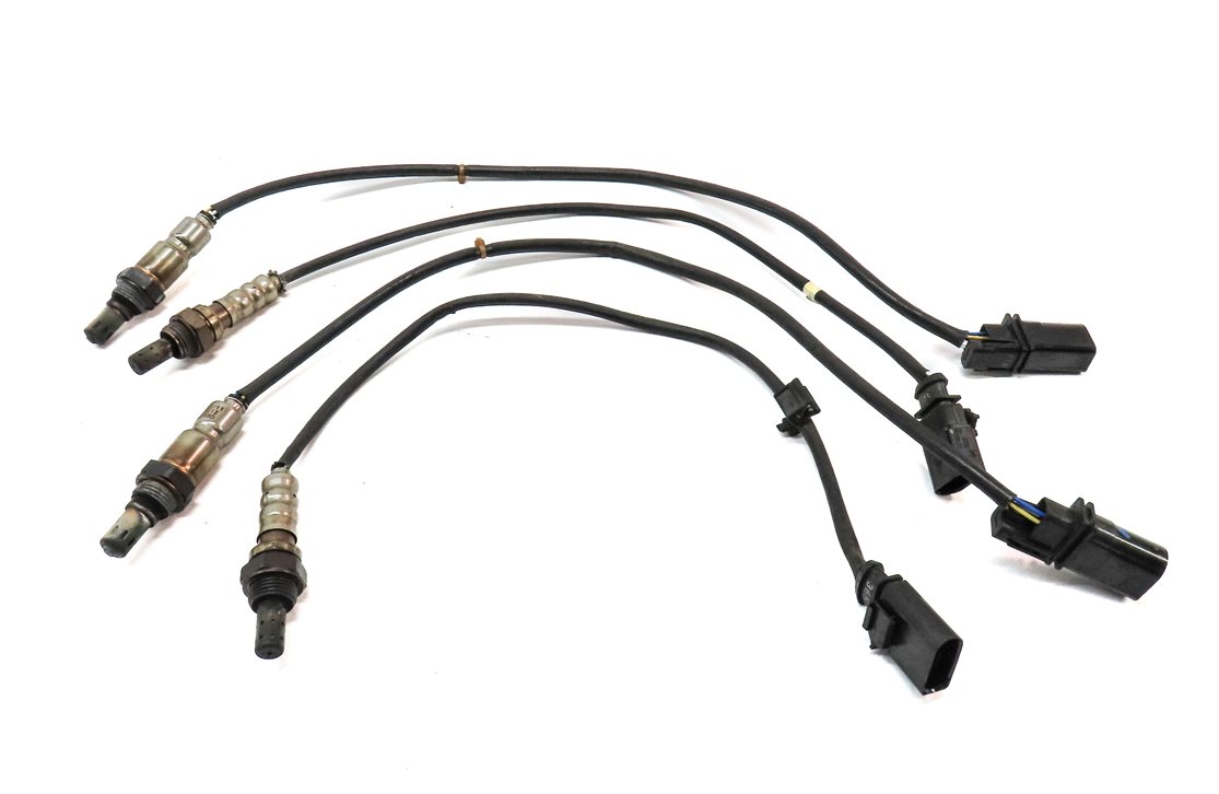 Thumbnail 2: 2012 AUDI A6 (C7) 3.0L SUPER (CGXB) ENGINE OXYGEN O2 LAMBDA PROBE SENSOR SET/4