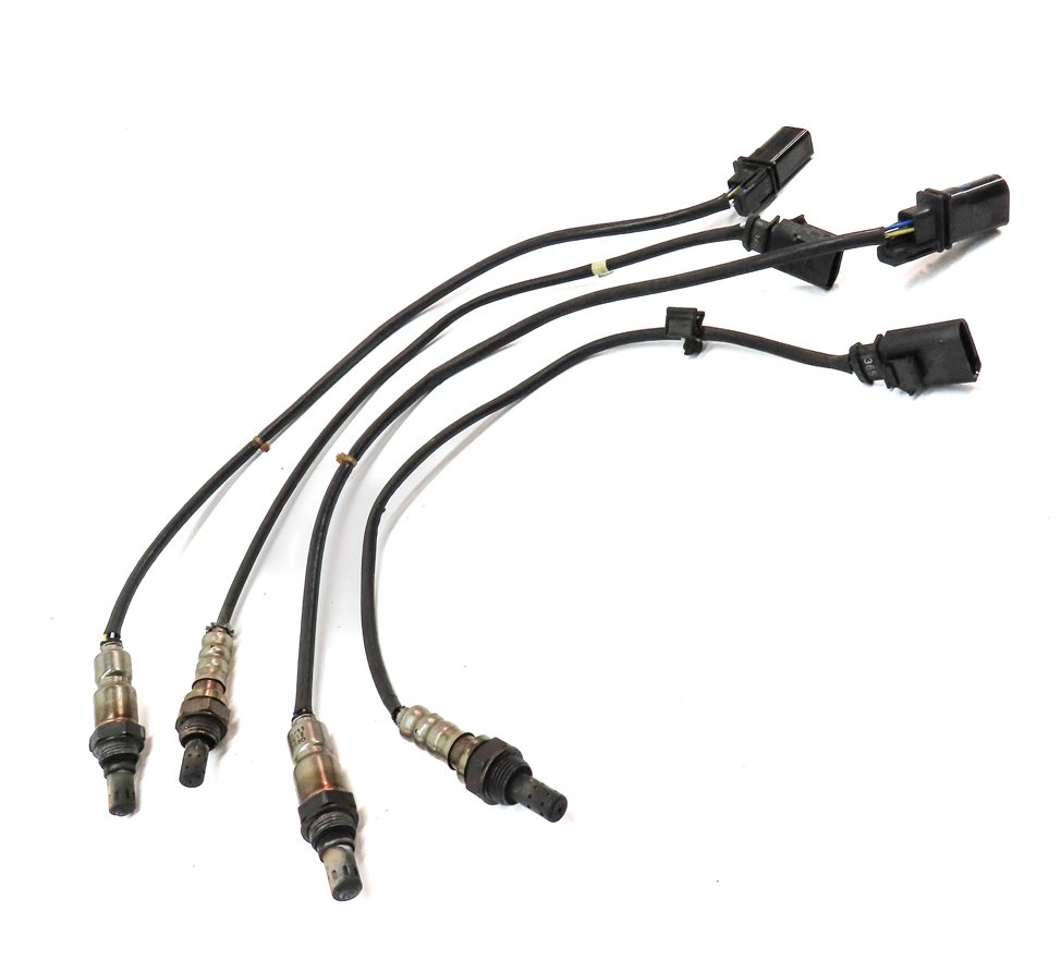 Thumbnail 3: 2012 AUDI A6 (C7) 3.0L SUPER (CGXB) ENGINE OXYGEN O2 LAMBDA PROBE SENSOR SET/4