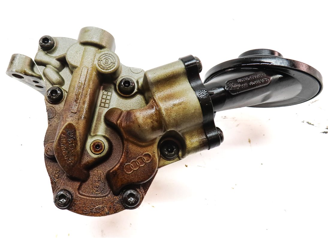 Thumbnail 6: 2012 AUDI A6 (C7) 3.0L SUPER (CGXB) ENGINE MOTOR OIL FLUID PUMP w/PICK UP TUBE