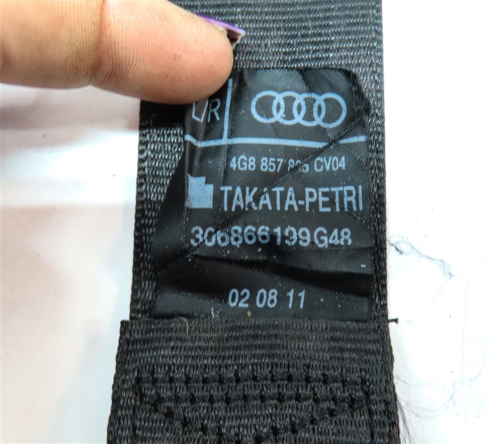 Thumbnail 5: 2012 AUDI A6 (C7) REAR LEFT SEAT SEATBELT BELT RETRACTOR (Black)