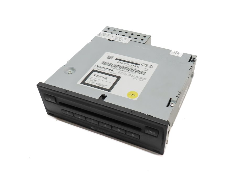 12-17 AUDI A5 S5 RS5 A7 S7 Q5 SQ5 RADIO STEREO AUDIO 6-DISC CD CHANGER PLAYER