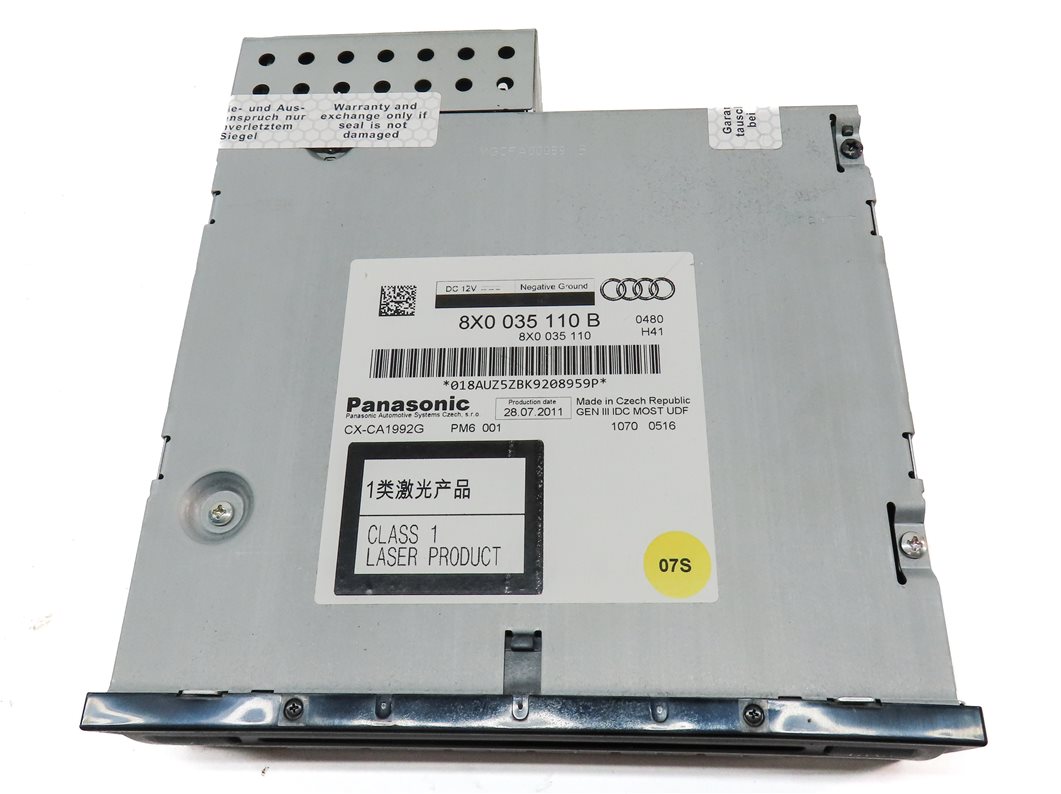Thumbnail 4: 12-17 AUDI A5 S5 RS5 A7 S7 Q5 SQ5 RADIO STEREO AUDIO 6-DISC CD CHANGER PLAYER