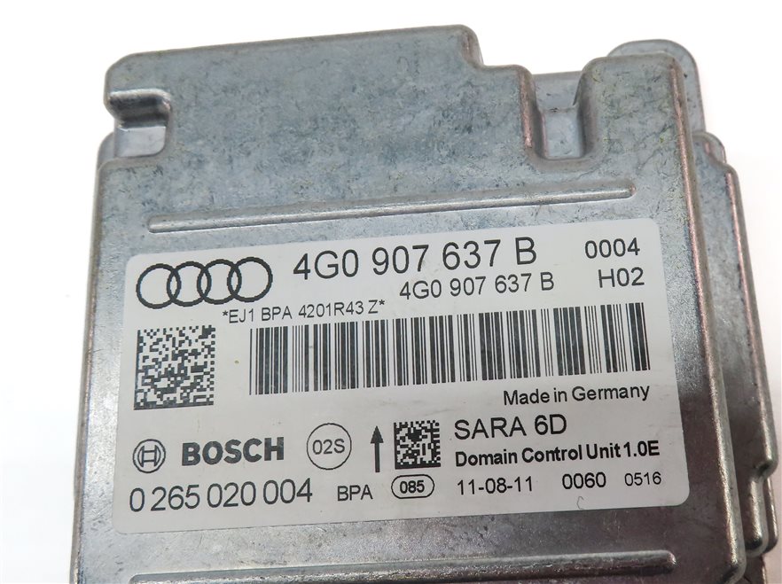 Thumbnail 4: 2012 AUDI A6 (C7) YAW ACCELERATOR TURN RATE SPEED SENSOR MODULE