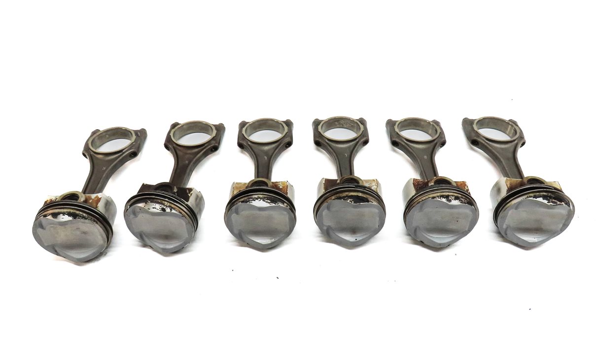 Thumbnail 2: 11-18 VW AUDI A3 A4 A5 A6 Q5 TT BEETLE JETTA TIGUAN 2.0L TURBO PISTON & ROD SET6