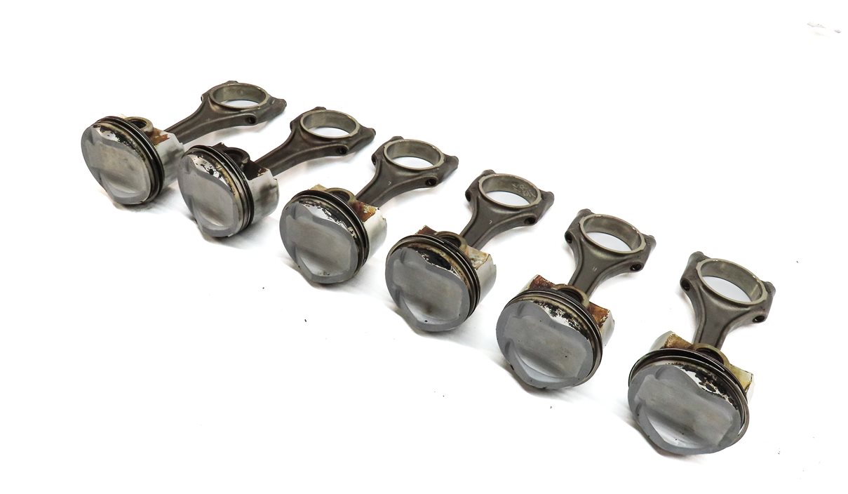Thumbnail 3: 11-18 VW AUDI A3 A4 A5 A6 Q5 TT BEETLE JETTA TIGUAN 2.0L TURBO PISTON & ROD SET6