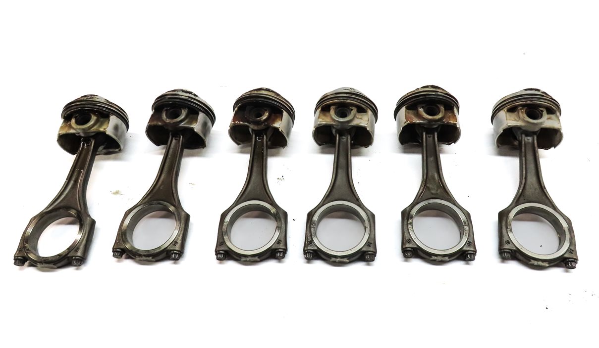 Thumbnail 4: 11-18 VW AUDI A3 A4 A5 A6 Q5 TT BEETLE JETTA TIGUAN 2.0L TURBO PISTON & ROD SET6