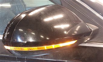 Thumbnail 11: 12-13 AUDI A6 (C7) RIGHT P-FOLD HEAT MEMORY BLIND SPOT DOOR MIRROR(Black)
