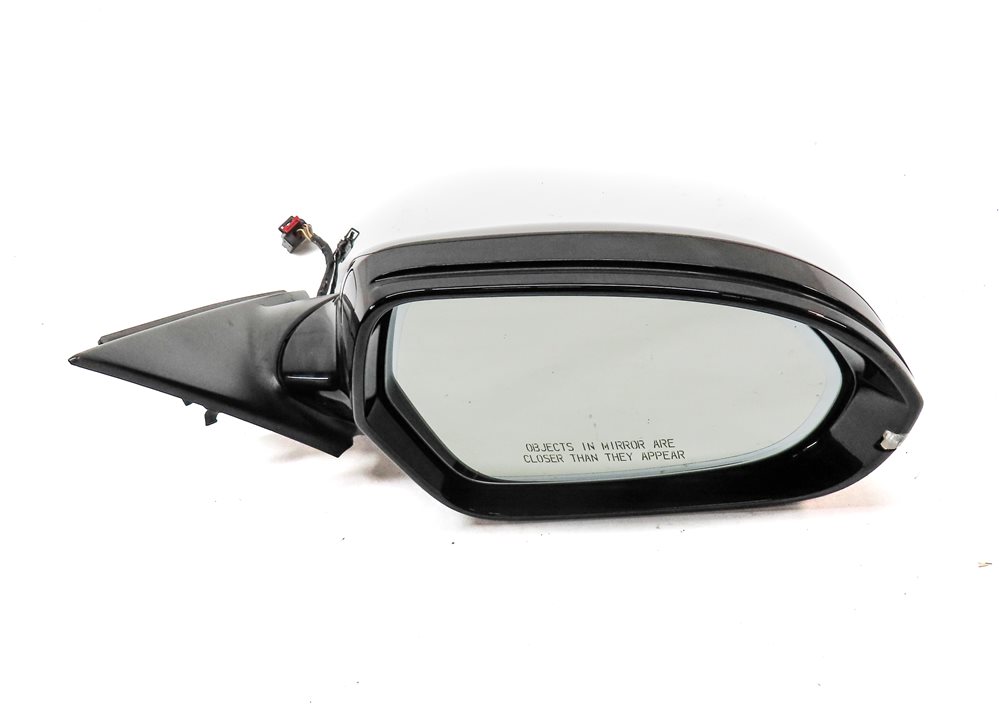 Thumbnail 2: 12-13 AUDI A6 (C7) RIGHT P-FOLD HEAT MEMORY BLIND SPOT DOOR MIRROR(Black)