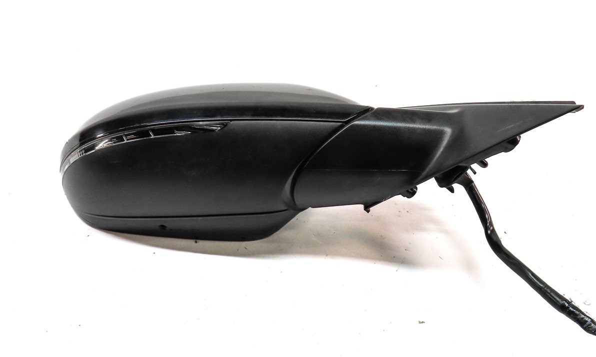 Thumbnail 6: 12-13 AUDI A6 (C7) RIGHT P-FOLD HEAT MEMORY BLIND SPOT DOOR MIRROR(Black)
