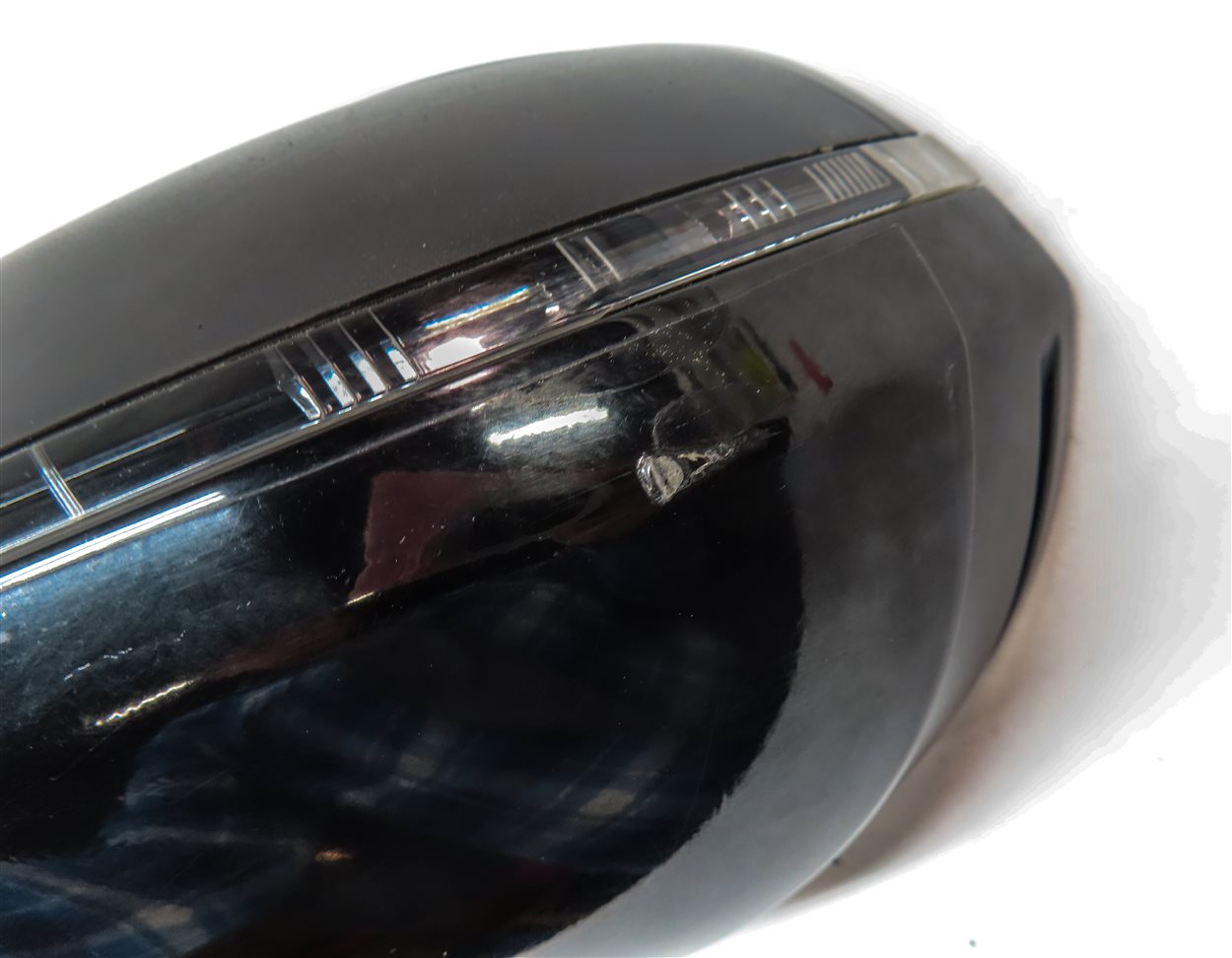 Thumbnail 9: 12-13 AUDI A6 (C7) RIGHT P-FOLD HEAT MEMORY BLIND SPOT DOOR MIRROR(Black)