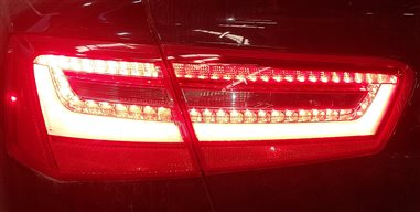 Thumbnail 2: 2012-2015 AUDI A6 S6 (C7) LEFT DRIVER OUTER TAILLIGHT BRAKE LIGHT LAMP (LED)