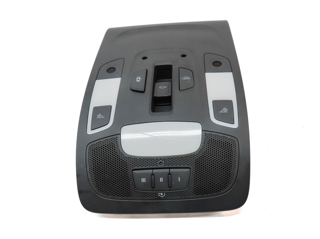 Thumbnail 2: 2012 AUDI A6 (C7) FRONT INTERIOR OVERHEAD DOME LIGHT LAMP SUNROOF SWITCH (Black)