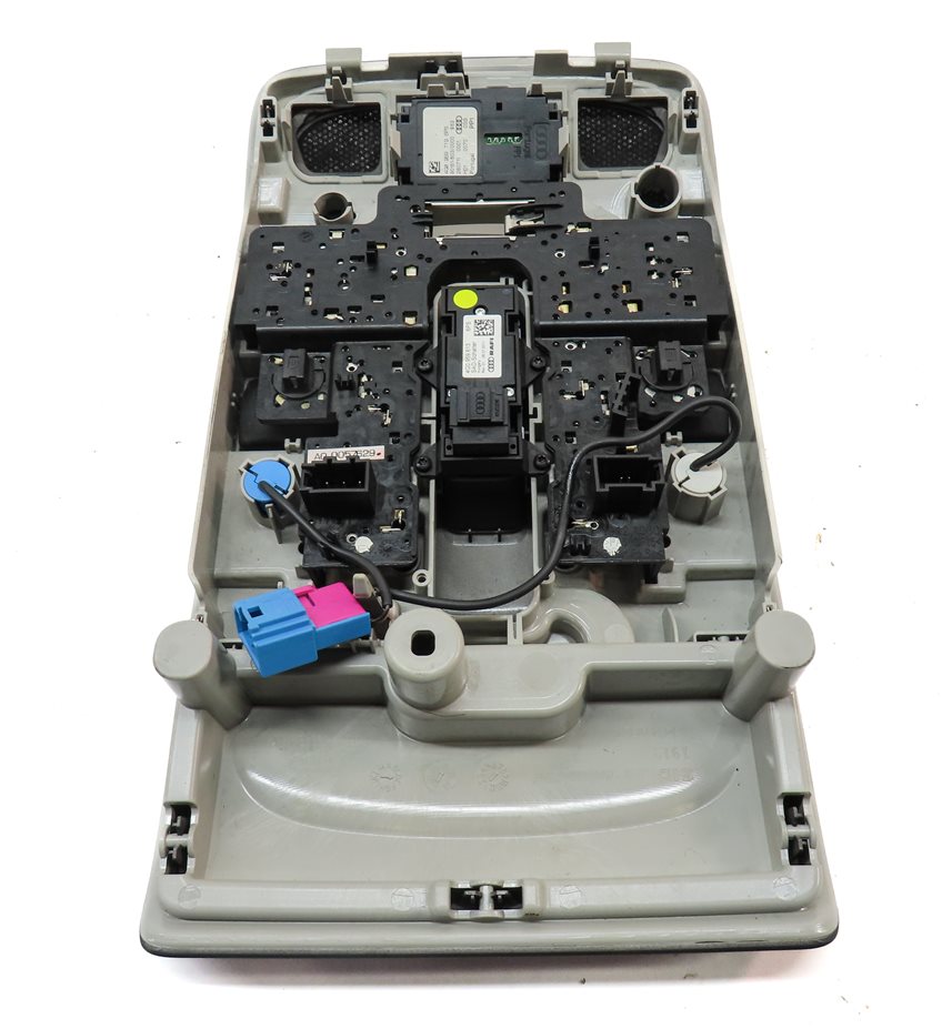 Thumbnail 6: 2012 AUDI A6 (C7) FRONT INTERIOR OVERHEAD DOME LIGHT LAMP SUNROOF SWITCH (Black)