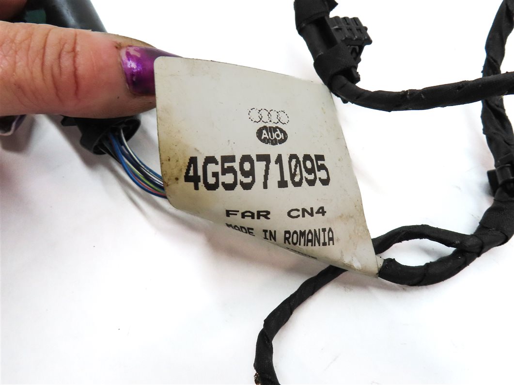 Thumbnail 4: 2012 AUDI A6 (C7) FRONT PARK ASSIST PDC DISTANCE CONTROL SENSOR SET (Black)