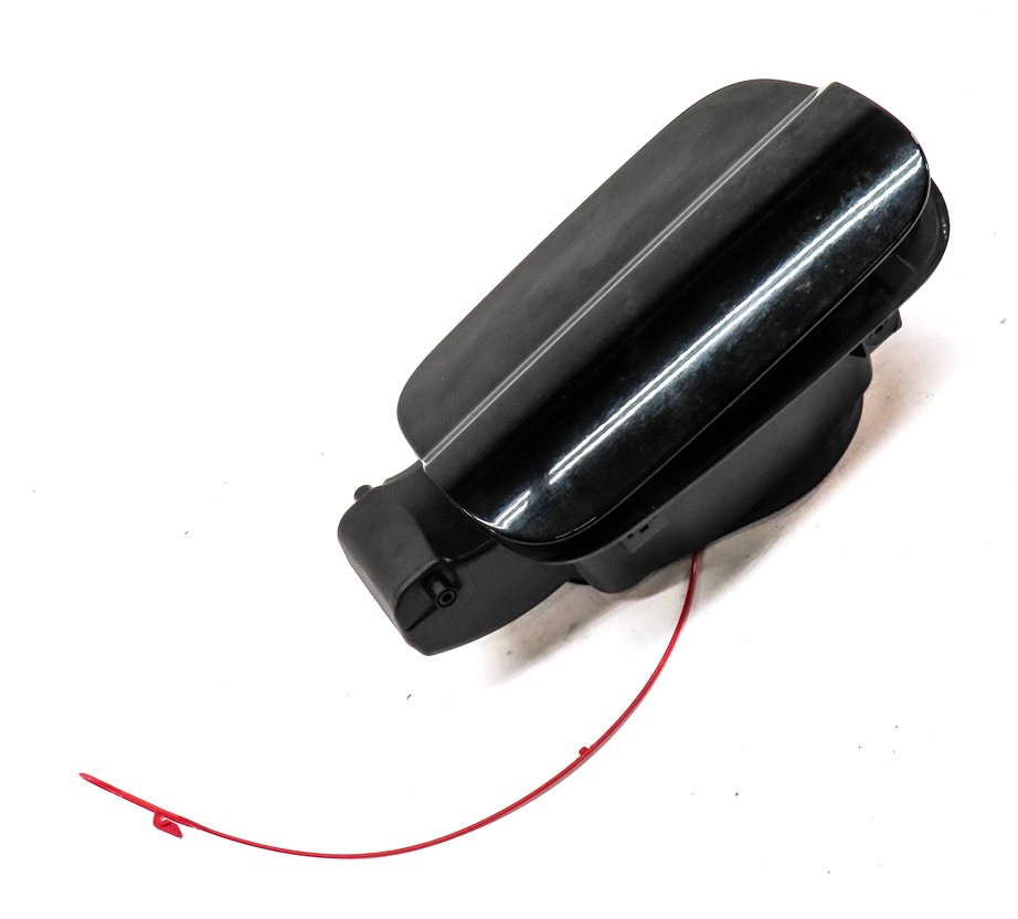 Thumbnail 3: 2012-2018 AUDI A6 S6 (C7) FUEL TANK DOOR LID COVER TRIM w/ HOUSING (Black)