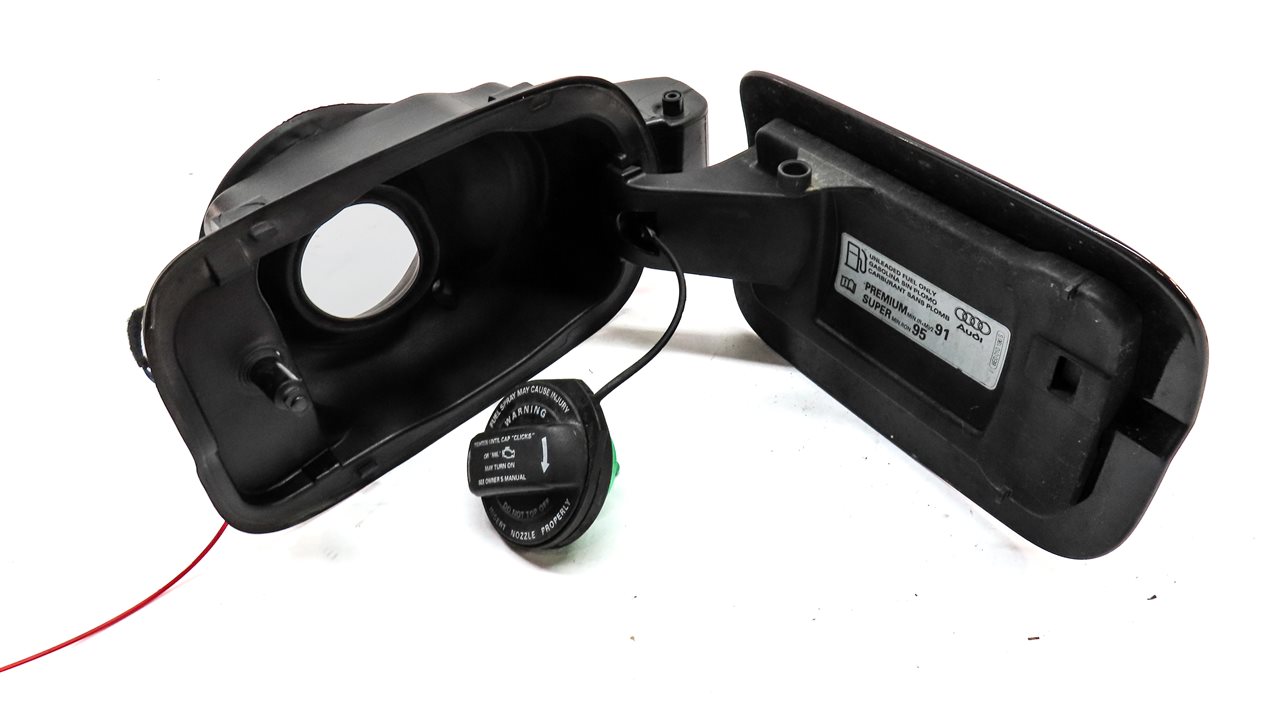 Thumbnail 6: 2012-2018 AUDI A6 S6 (C7) FUEL TANK DOOR LID COVER TRIM w/ HOUSING (Black)