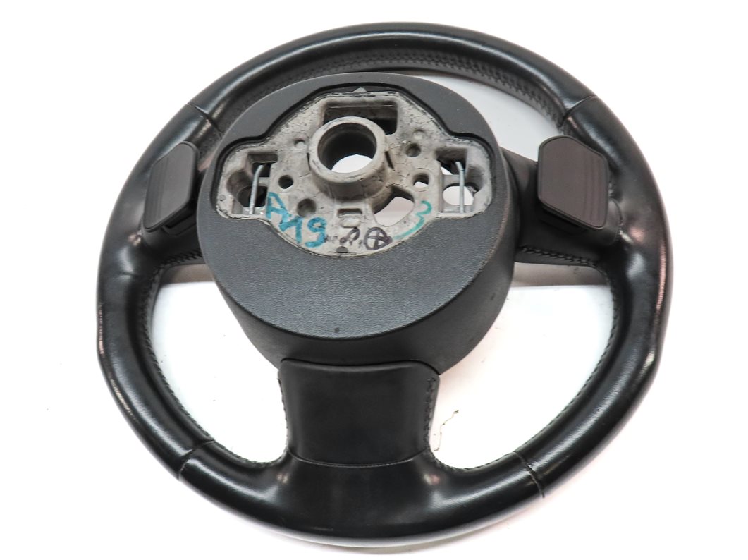 Thumbnail 5: 2012-2018 AUDI A6 A7 S6 S7 C7 4G8 3-SPOKE HEATED TIPTRONIC STEERING WHEEL(Black)