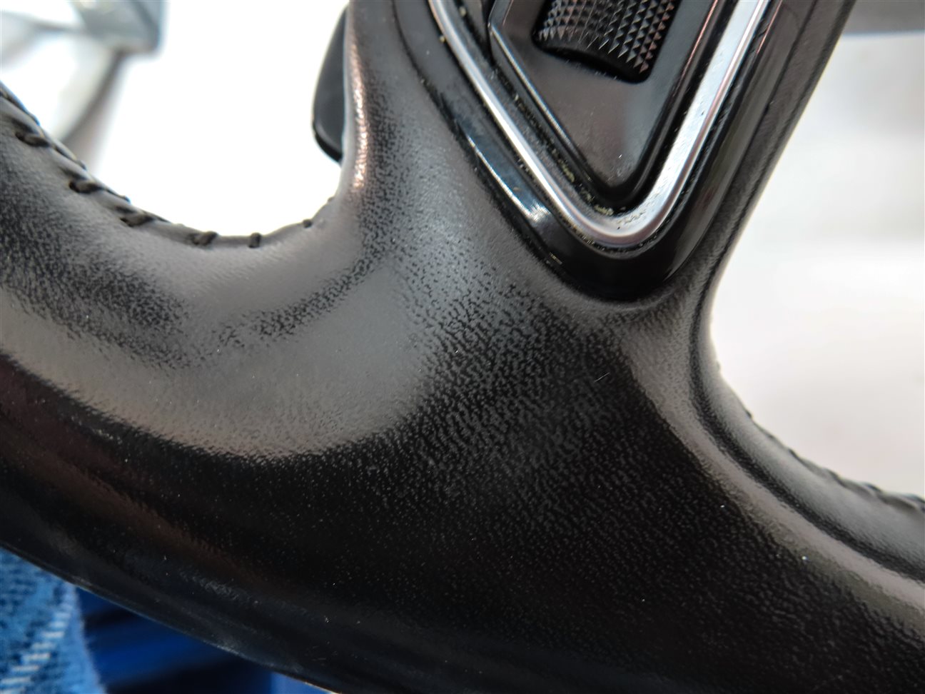 Thumbnail 9: 2012-2018 AUDI A6 A7 S6 S7 C7 4G8 3-SPOKE HEATED TIPTRONIC STEERING WHEEL(Black)