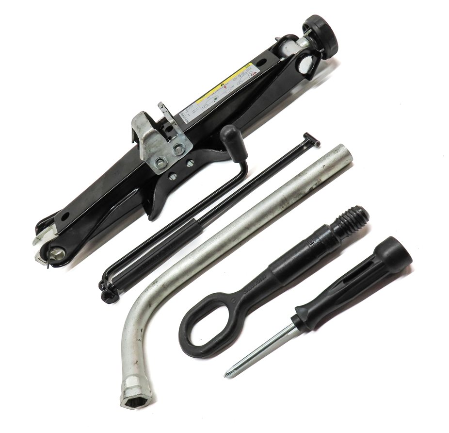 Thumbnail 3: 2009-2017 AUDI A4 S4 A5 S5 (B8 8K 8T) SPARE TIRE JACK WRENCH TOOL KIT SET