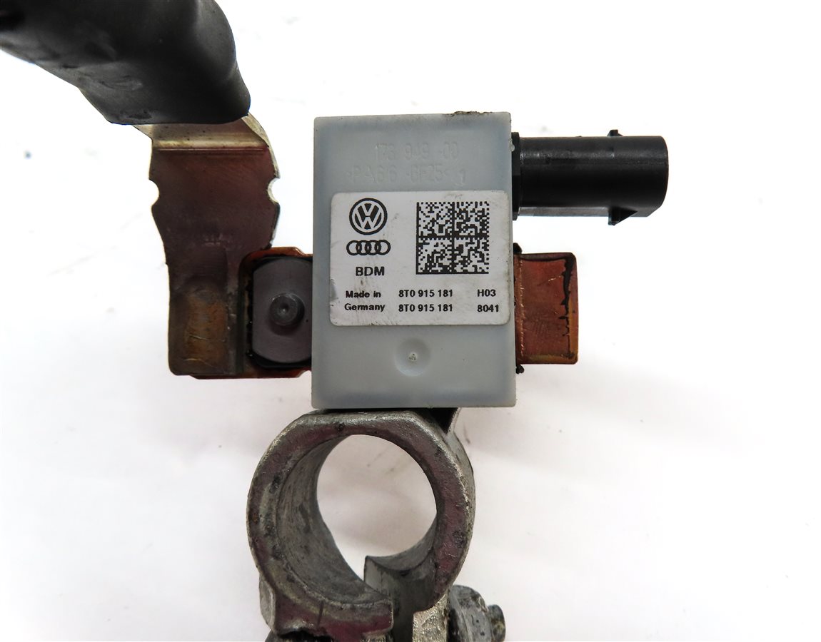 Thumbnail 6: 2016 AUDI A4 (B8 8K) 2.0L (CAED) ENGINE NEGATIVE BATTERY TERMINAL CABLE