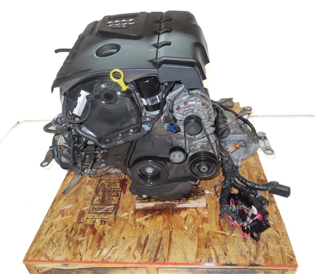 Thumbnail 10: 13-16 AUDI A4 A5 B8 8K 8T FWD 2.0L CAED TURBO ENGINE ASSEMBLY ASE TESTED (108k)