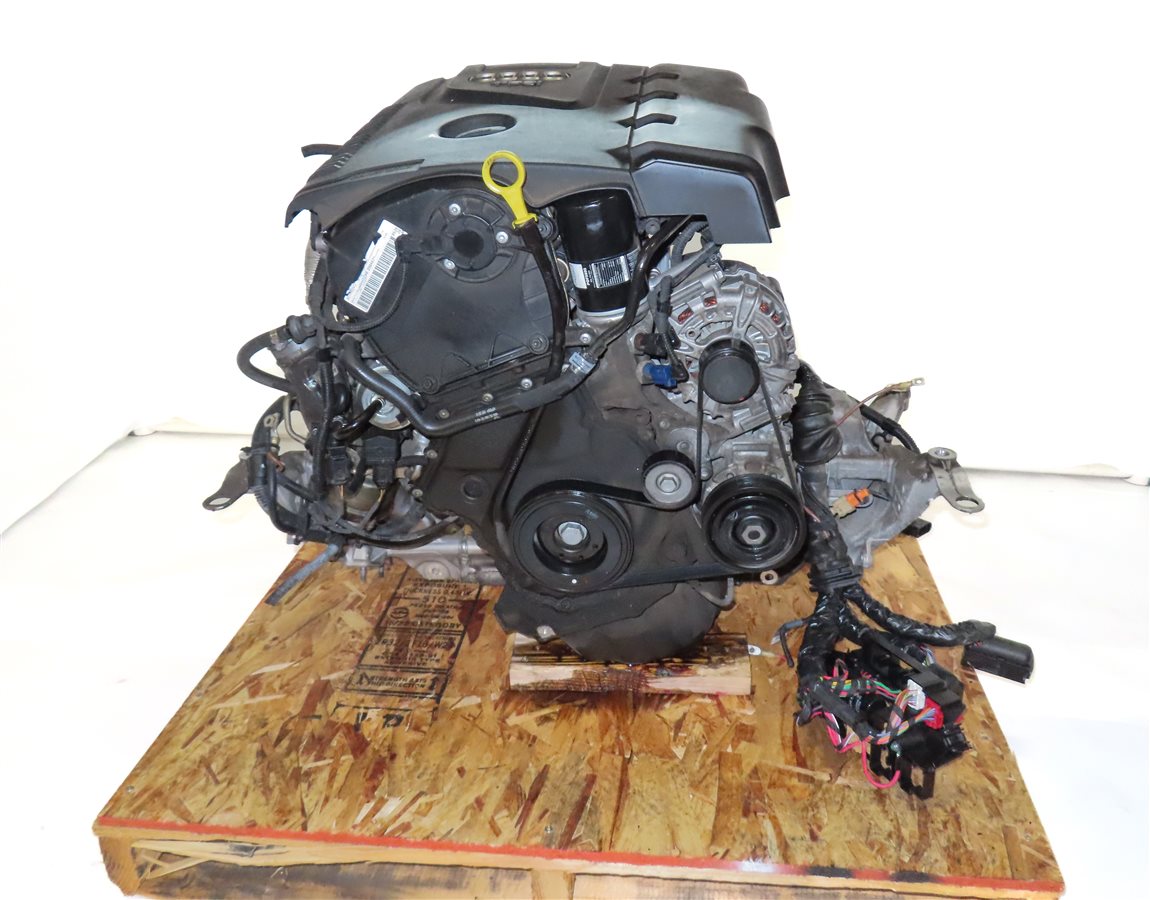 Thumbnail 3: 13-16 AUDI A4 A5 B8 8K 8T FWD 2.0L CAED TURBO ENGINE ASSEMBLY ASE TESTED (108k)