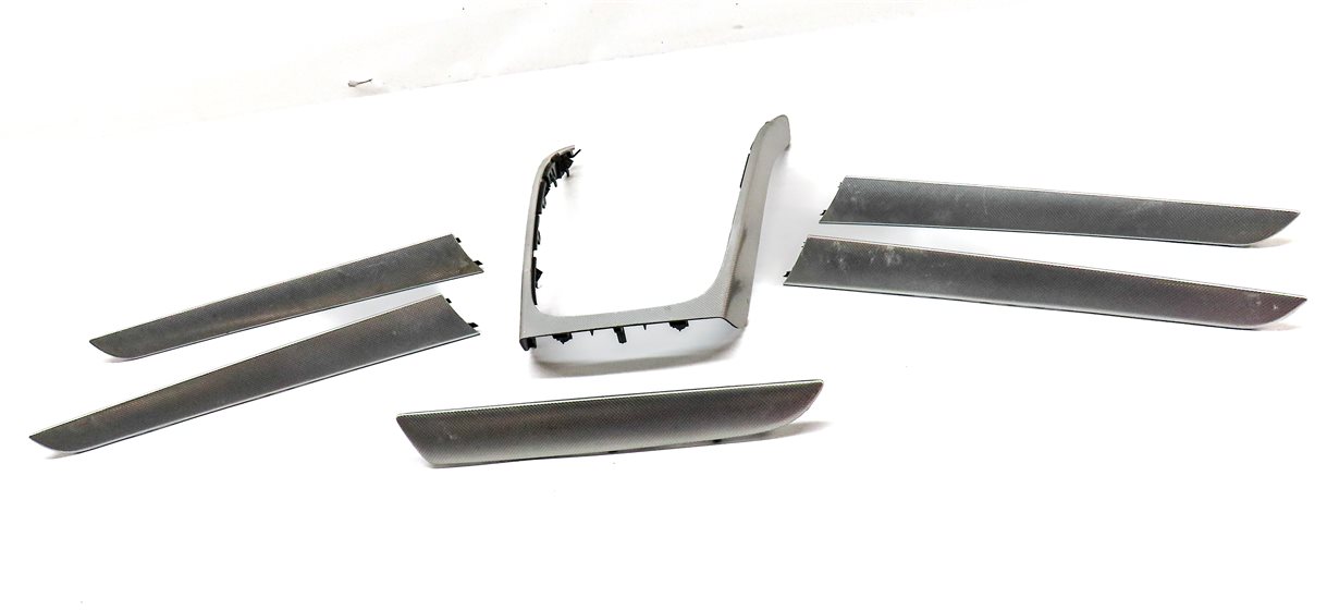Thumbnail 2: 16 AUDI A4 (B8 8K) INTERIOR DASH CENTER CONSOLE FRONT/REAR DOOR TRIM SET(Trigon)