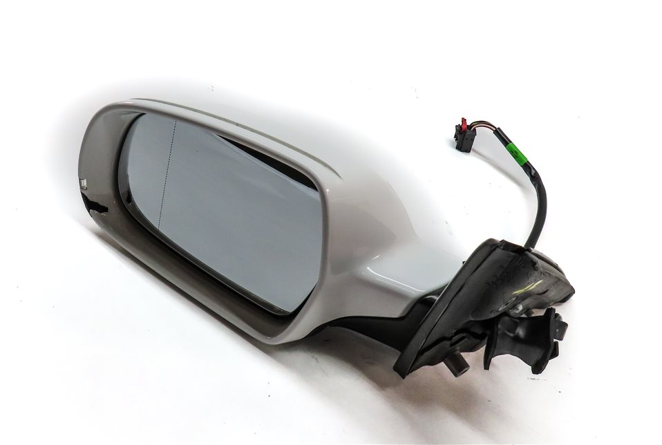 Thumbnail 1: 2010-2016 AUDI A4 (B8 8K) LEFT FRONT DRIVER HEATED DOOR MIRROR (White)