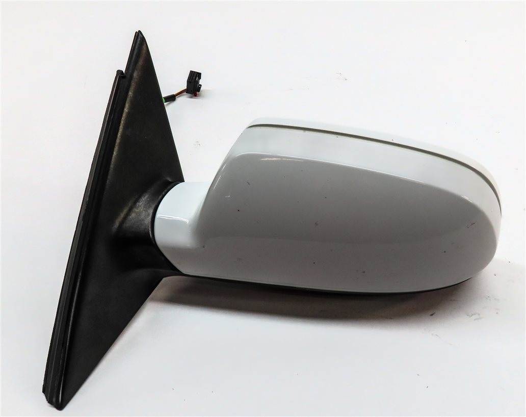 Thumbnail 6: 2010-2016 AUDI A4 (B8 8K) LEFT FRONT DRIVER HEATED DOOR MIRROR (White)