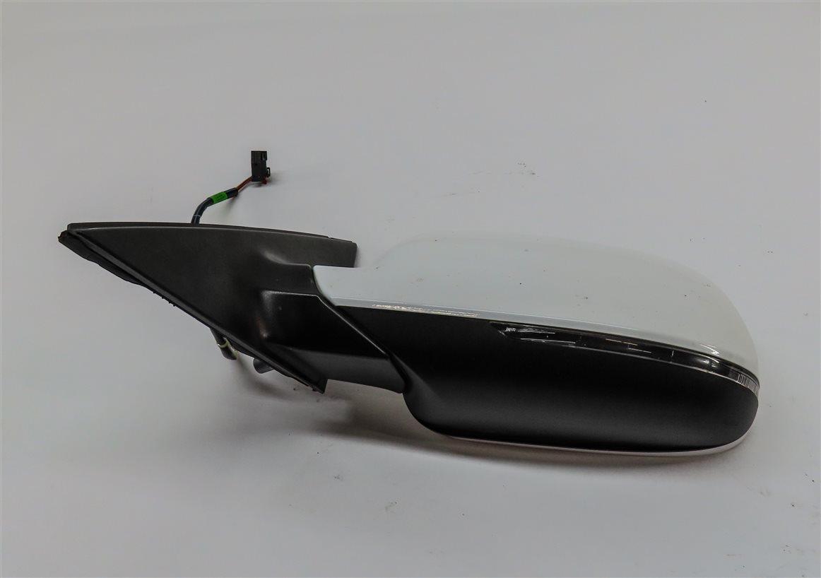 Thumbnail 7: 2010-2016 AUDI A4 (B8 8K) LEFT FRONT DRIVER HEATED DOOR MIRROR (White)