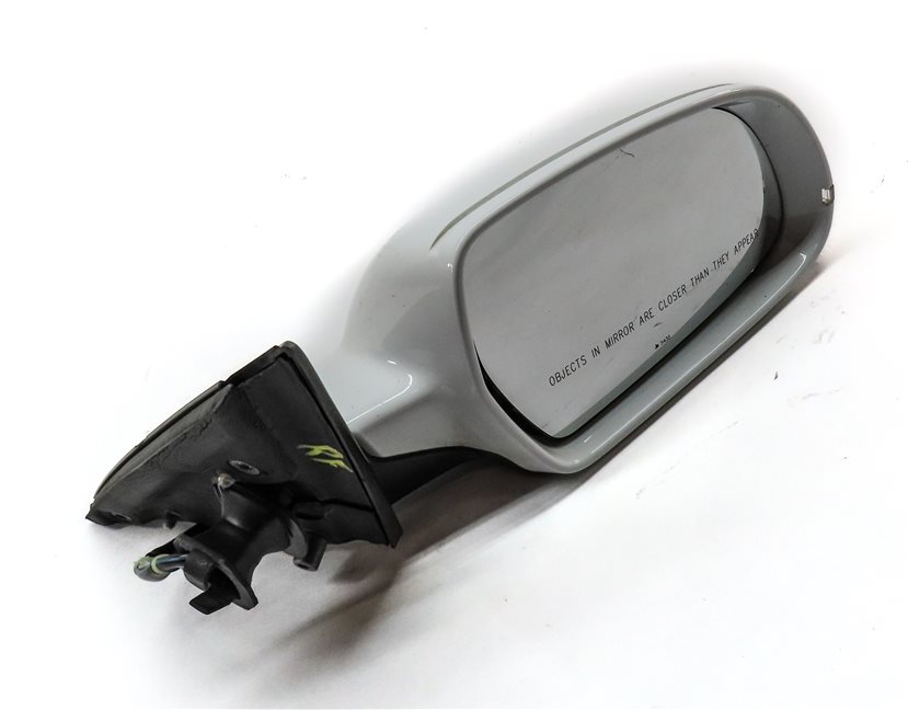 Thumbnail 4: 2010-2016 AUDI A4 (B8 8K) RIGHT FRONT PASSENGER HEATED DOOR MIRROR (White)