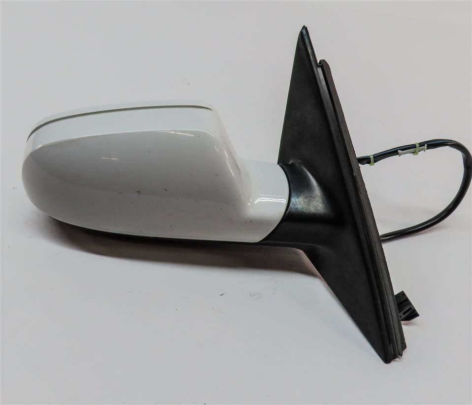Thumbnail 6: 2010-2016 AUDI A4 (B8 8K) RIGHT FRONT PASSENGER HEATED DOOR MIRROR (White)