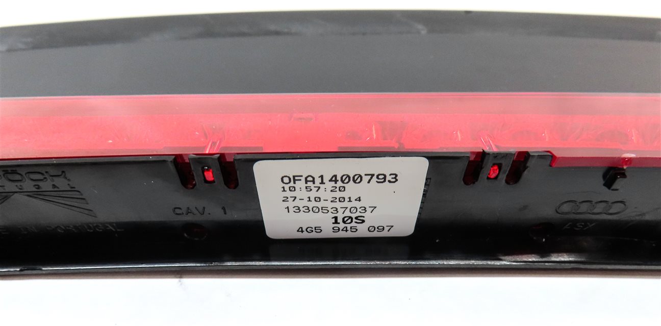 Thumbnail 7: 2015 AUDI A6 (C7) REAR UPPER THIRD 3RD BRAKE STOP SIGNAL LIGHT LAMP