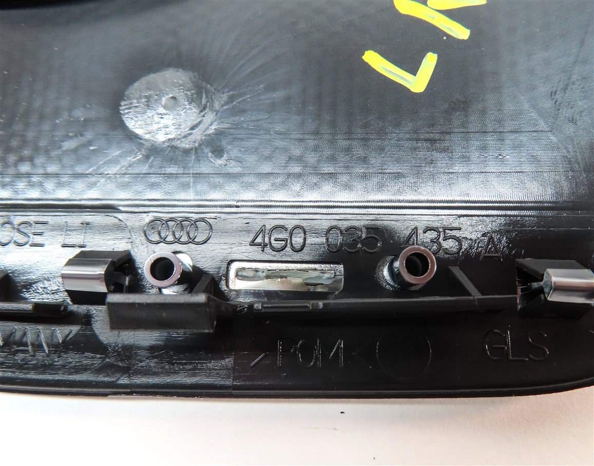 Thumbnail 6: 2015 AUDI A6 (C7) BOSE SPEAKER GRILLE TRIM COVER SET/ 4 (BLACK & SILVER)