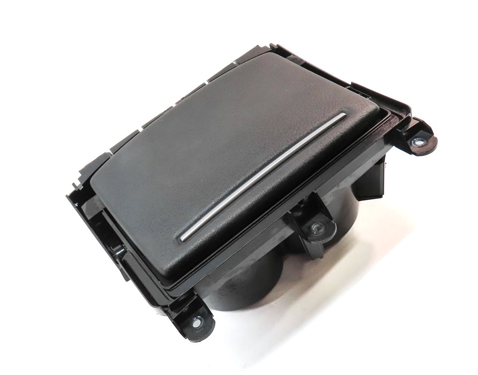 Thumbnail 3: 2015 AUDI A6 (C7) FRONT CENTER CONSOLE CUPHOLDER CUP HOLDER ASSEMBLY (BLACK)