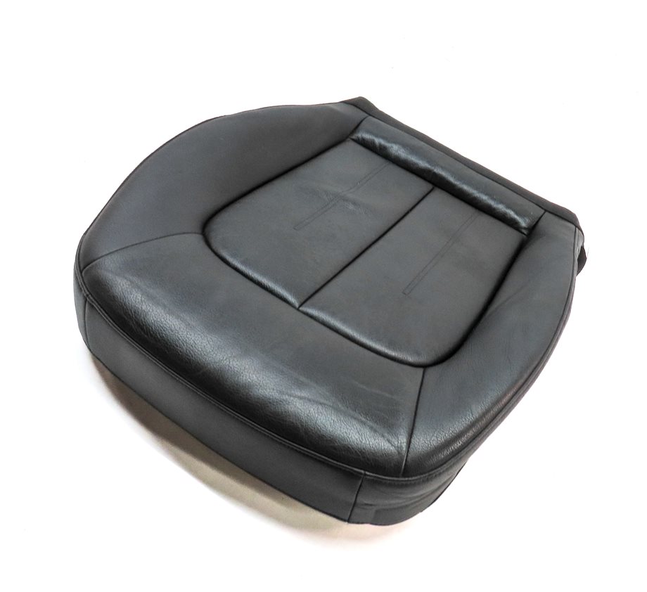 2015 AUDI A6 (C7) FRONT LEFT DRIVER LOWER MEMORY HEATED SEAT CUSHION (Black)