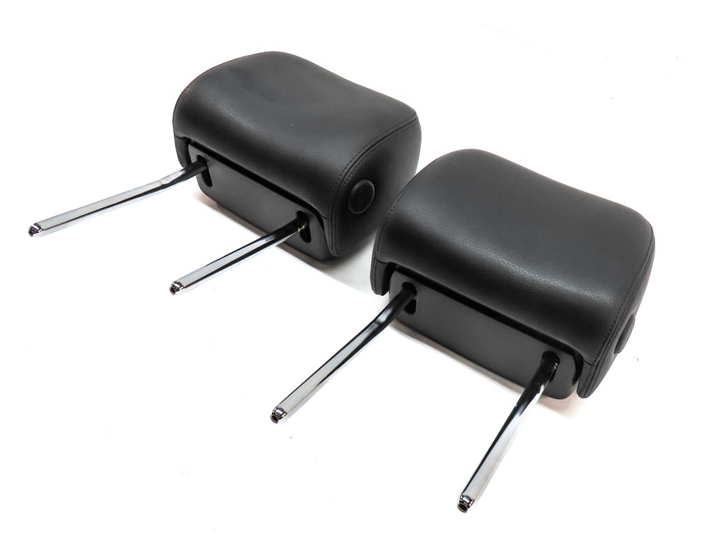 12-18 AUDI A6 A7 S6 S7 RS7 (C7 4G8) FRONT LEFT & RIGHT SEAT HEADREST SET (Black)