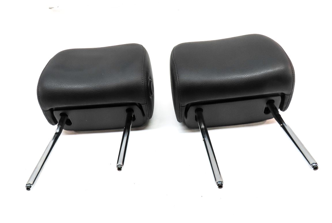 Thumbnail 2: 12-18 AUDI A6 A7 S6 S7 RS7 (C7 4G8) FRONT LEFT & RIGHT SEAT HEADREST SET (Black)
