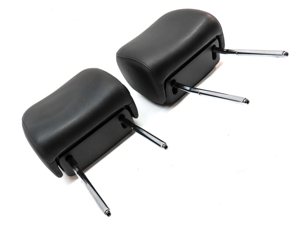 Thumbnail 3: 12-18 AUDI A6 A7 S6 S7 RS7 (C7 4G8) FRONT LEFT & RIGHT SEAT HEADREST SET (Black)