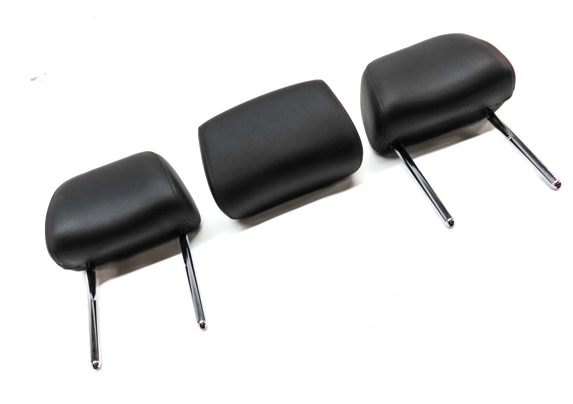 13-16 A4 S4 12-18 A6 S6 C7 B8 REAR LEFT RIGHT CENTER SEAT HEADREST SET/3 (Black)