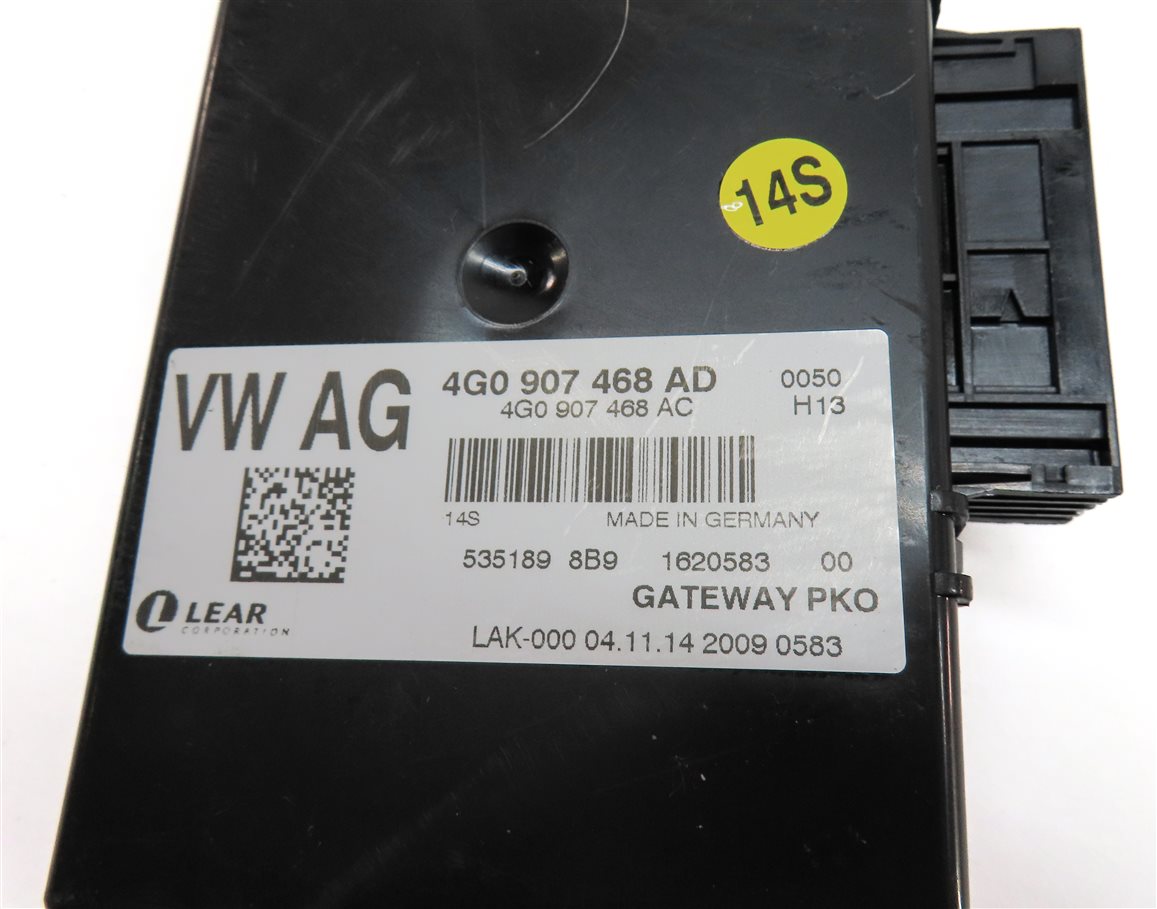 Thumbnail 20: 2015 AUDI A6 (C7) 2.0L (CAED) SPEEDOMETER ECM BCM IMMOBILIZER MODULE KEY SET/8