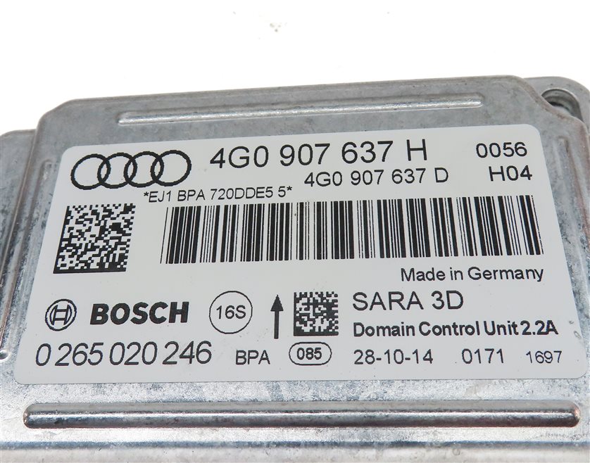 Thumbnail 4: 2015 AUDI A6 (C7) YAW TURN RATE ACCELERATOR SPEED RATE SENSOR MODULE