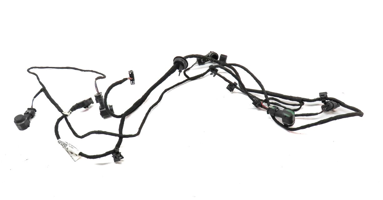 Thumbnail 2: 2015 AUDI A6 (C7) REAR PARK ASSIST PDC DISTANCE CONTROL SENSOR SET/4 (Black)
